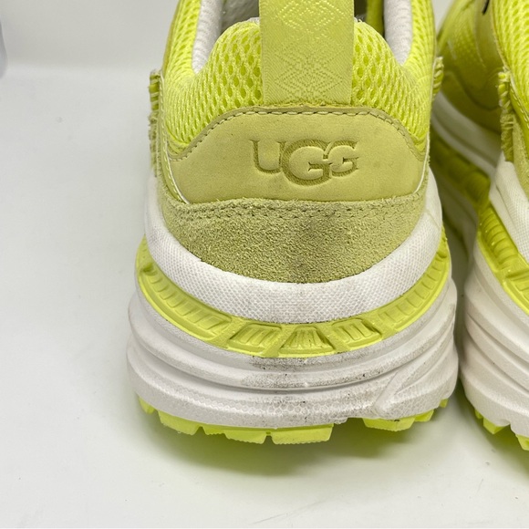 Ugg Low Mesh CA805 Shoes Mens 8 EU 41 Yellow White Chunky Sneakers 1108037 - Picture 12 of 16